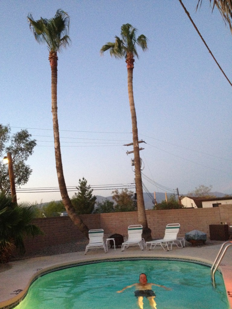 Pool, AND palms!  