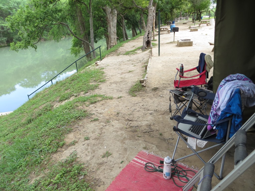 Relaxing by the river