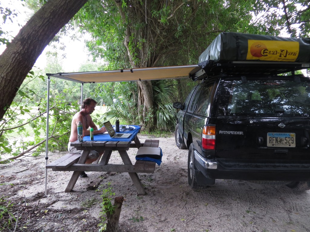 Our new awning from IronMan!