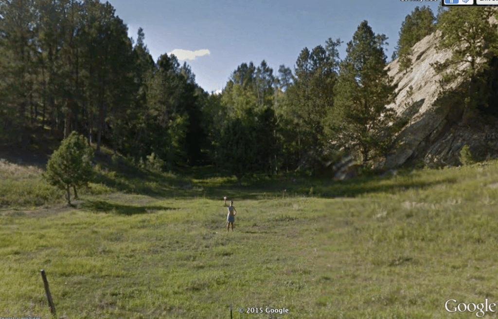 Looking at the map now I realize we must have driven so far into the middle of nowhere that we came back out the other side!  